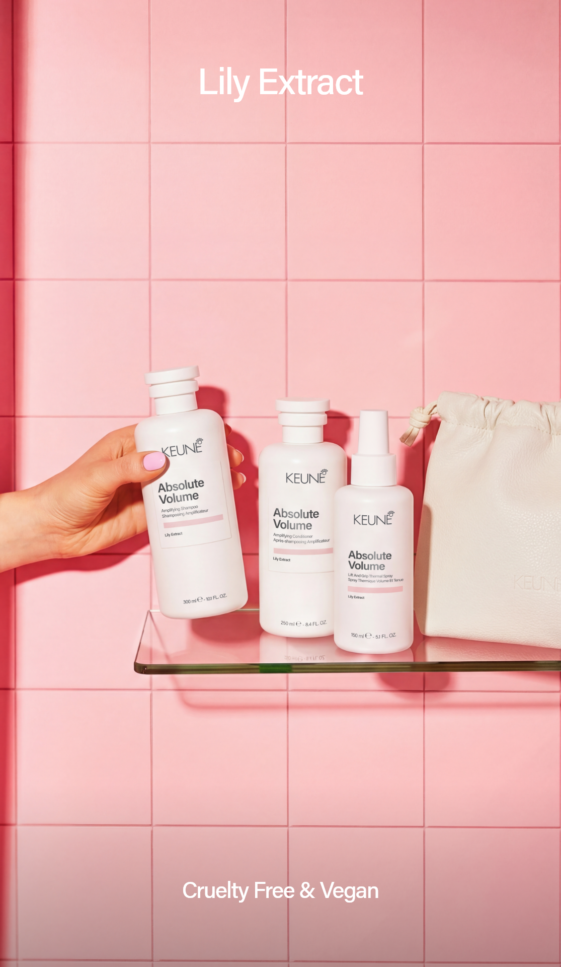 Shampooing Absolute Volume Keune : Augmente volume et épaisseur pour cheveux fins. Profite de cheveux plus volumineux avec une formule légère. Idéal soin capillaire.