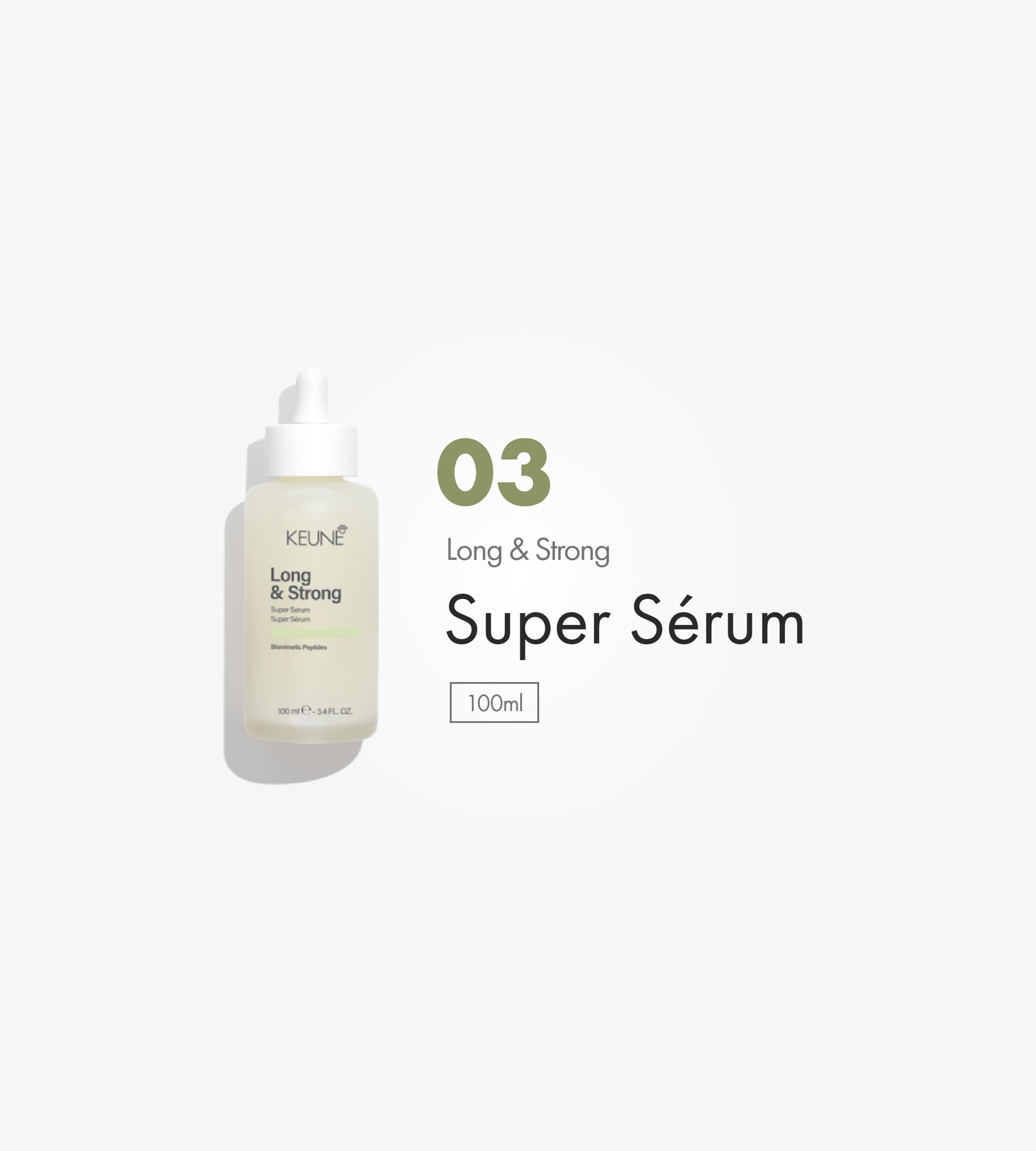 Coffret et produits de soins capillaires pour des cheveux forts