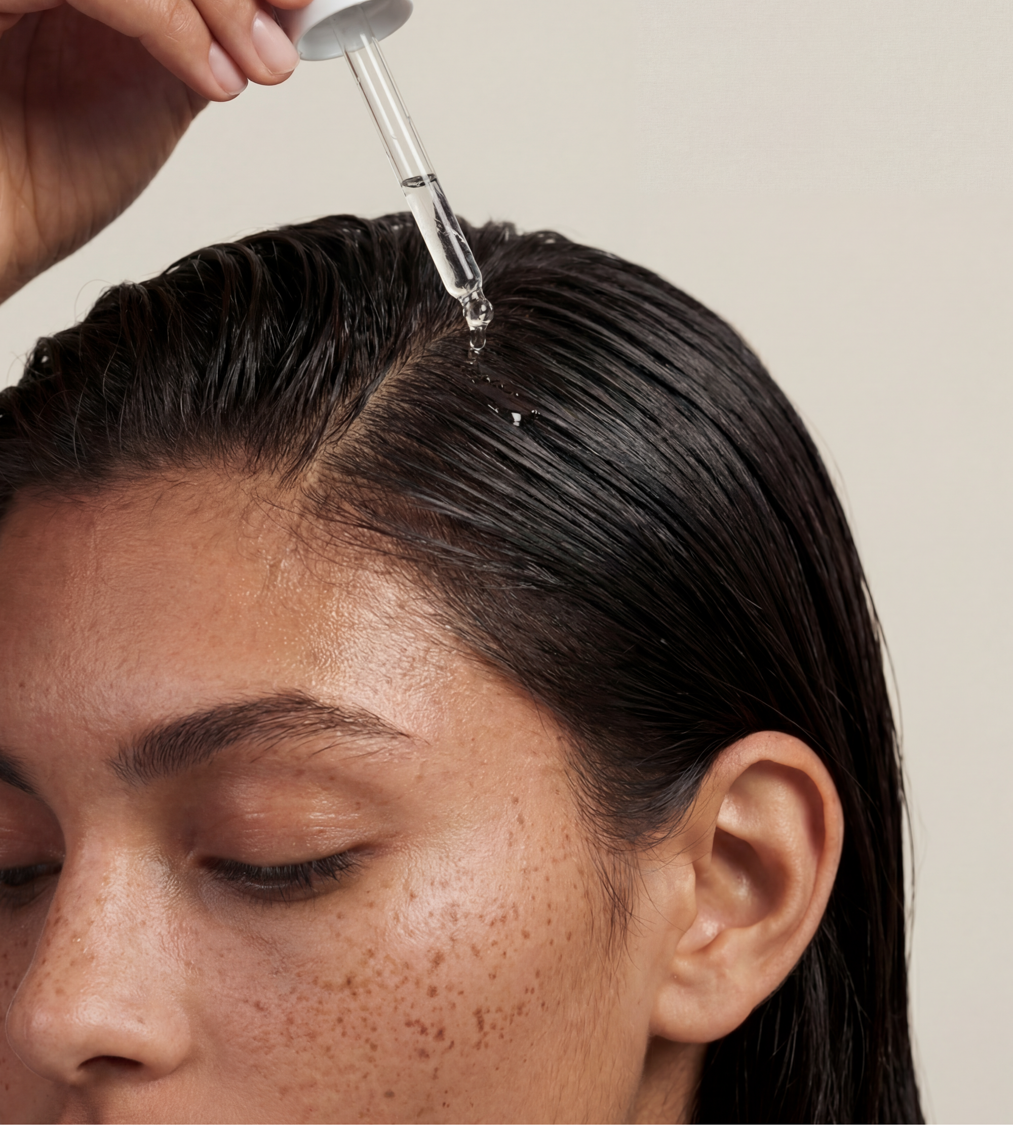 Haarpflegeset und Haarpflegeprodukte für kräftiges Haar