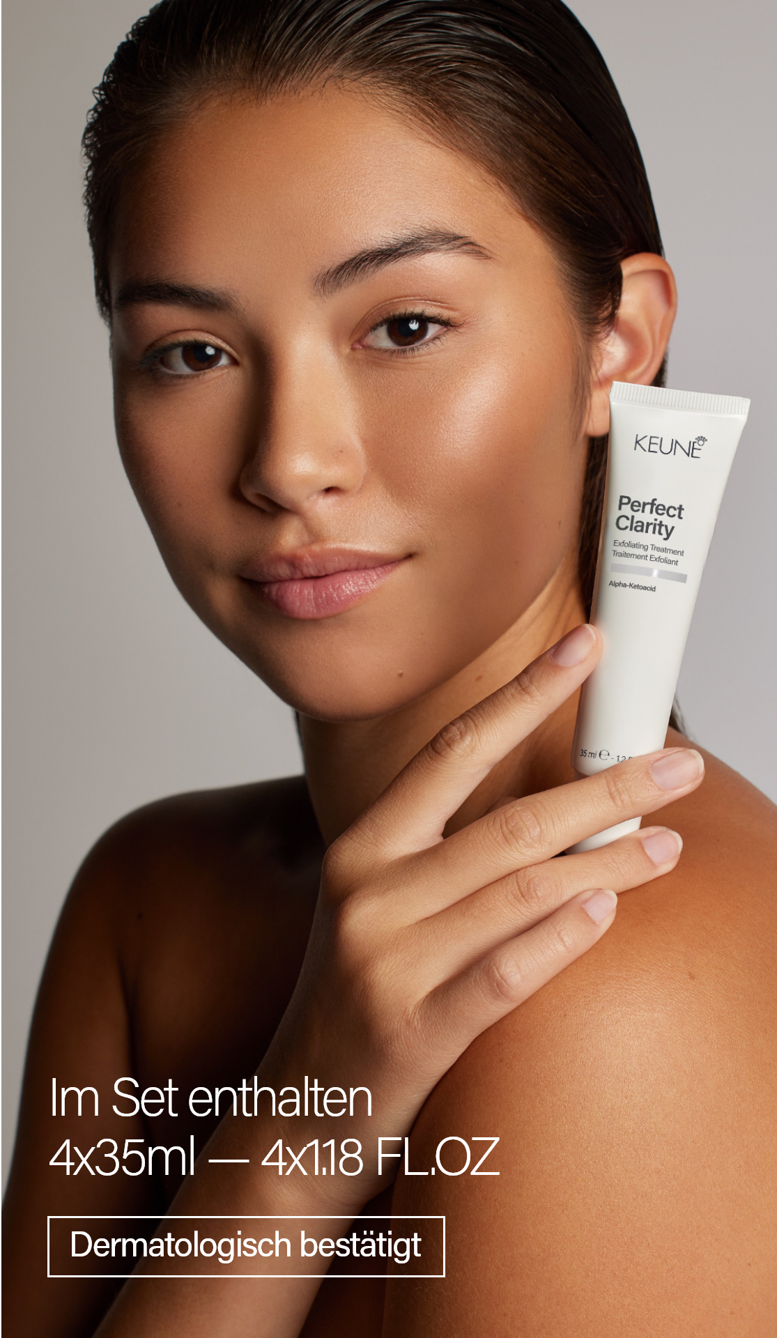 Perfect Clarity Treatment: Keune Haarprodukt für fettiges Haar, reinigt Ablagerungen und Hautzellen. Fördert Durchblutung für bessere Aufnahme, verleiht Volumen Haare