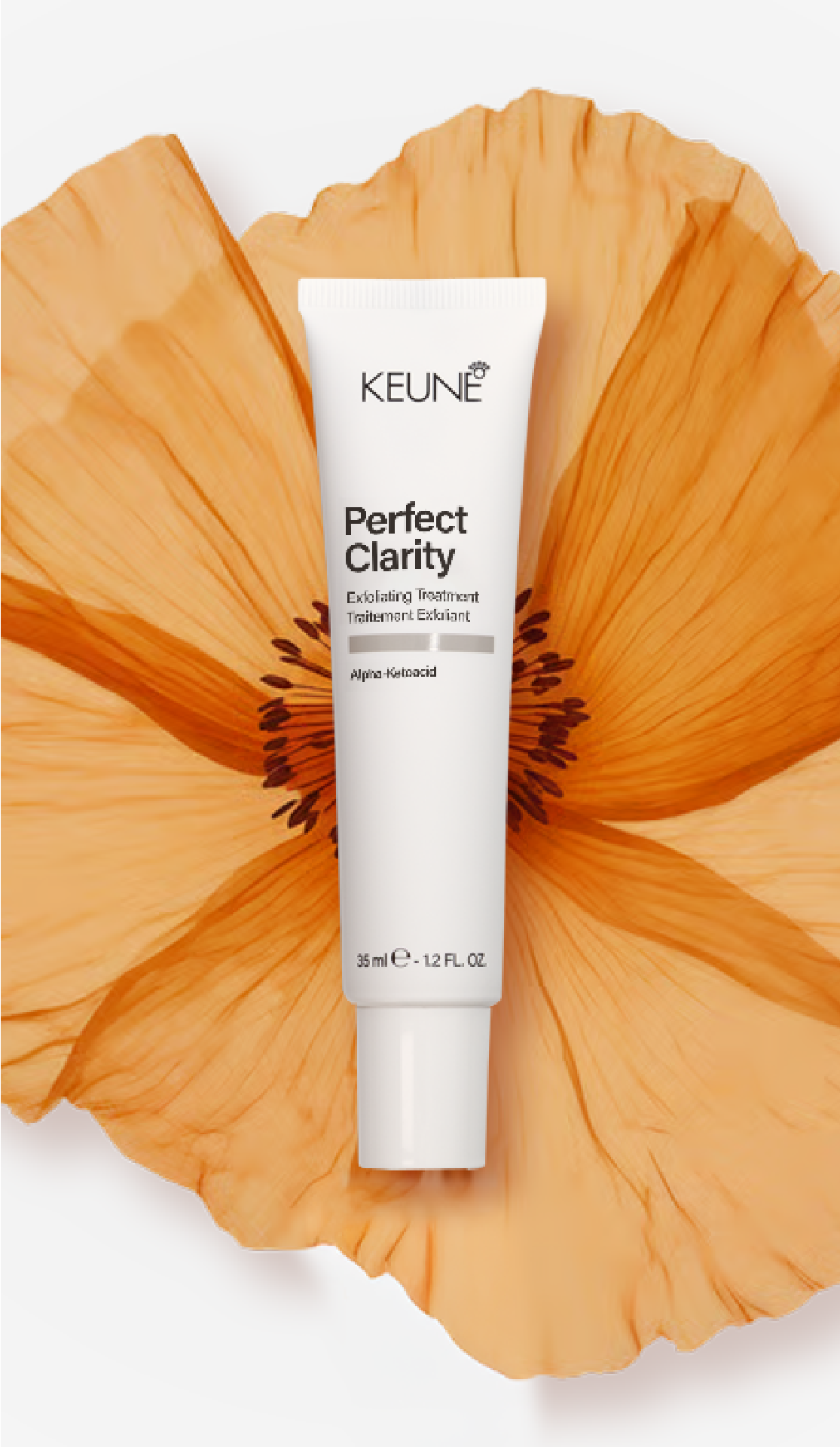 Traitement Perfect Clarity: Élimine sébum, cellules mortes. Stimule croissance, ajoute volume. Soin cheveux Keune idéal pour les cheveux gras et soins des cheveux.