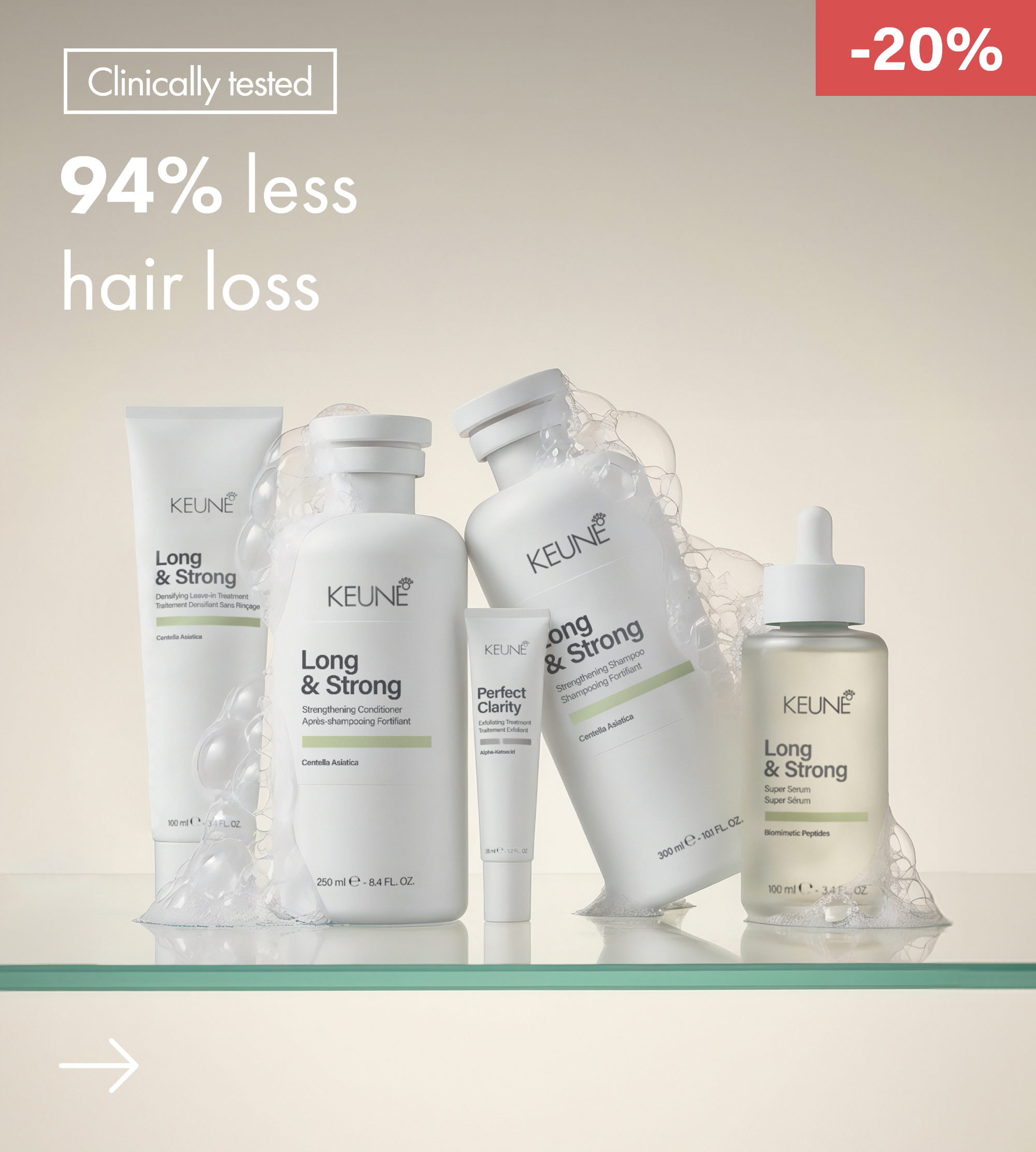 Shampoo, conditioner and hair care product for a healthy scalp