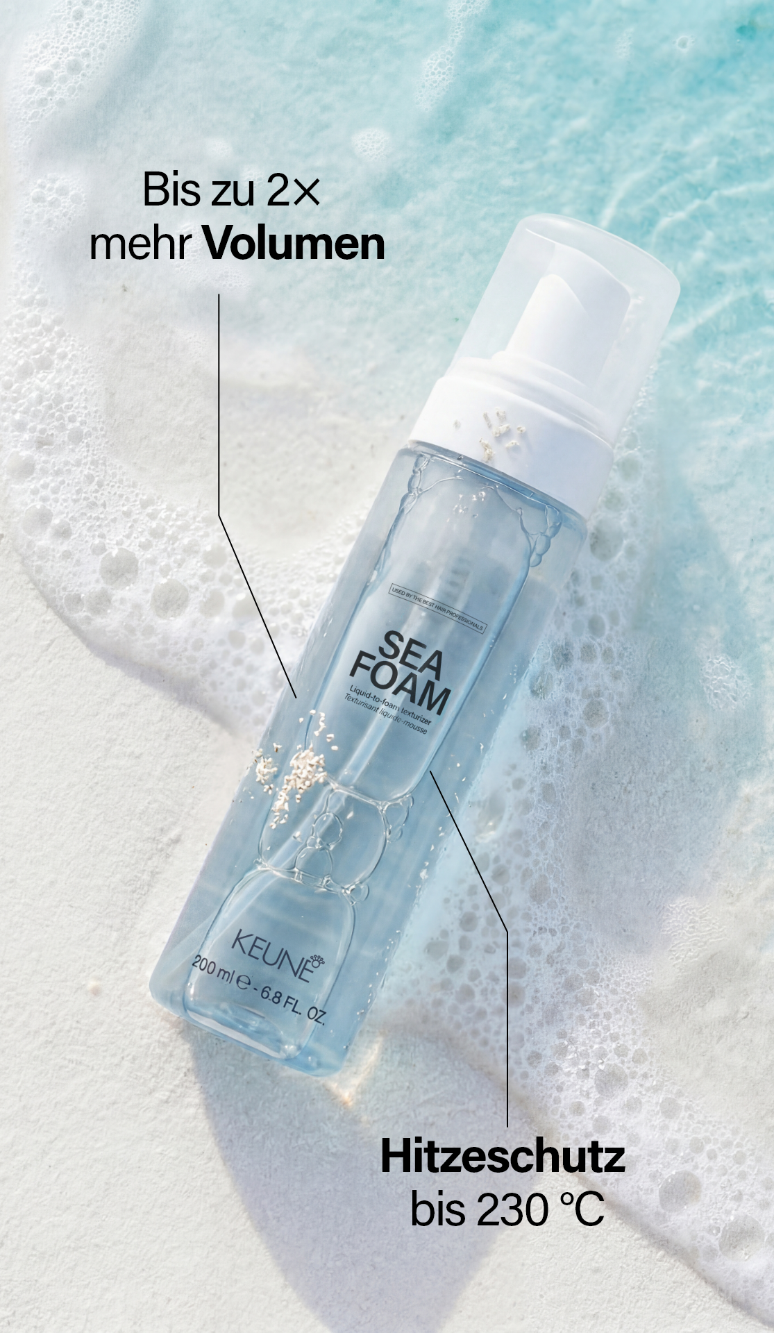 Keune Style Sea Foam für müheloses Volumen