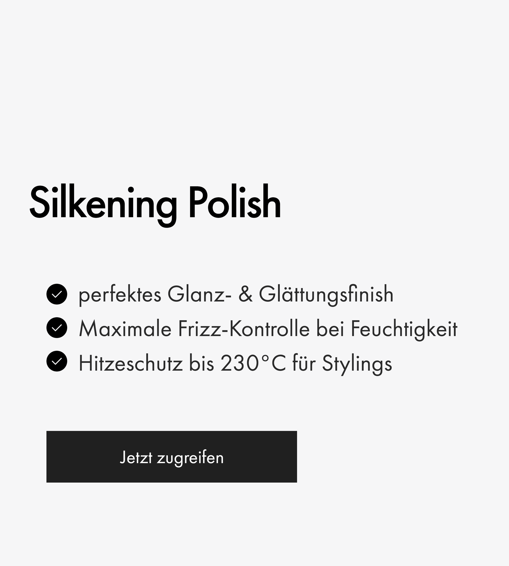 Keune Frizz-Free Pro Set für glattes, seidig weiches Haar. 