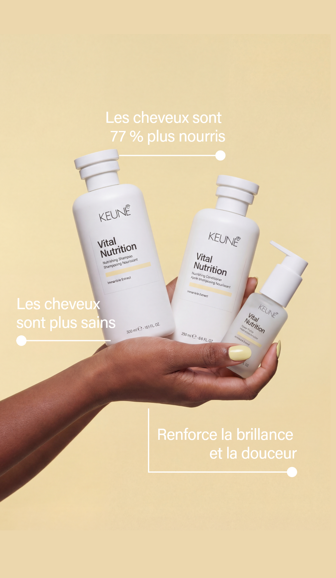 Keune Care Vital Nutrition Conditioner : Apres-shampooing nourrissant pour cheveux secs. Parfait pour des soins capillaires intensifs et hydratants.